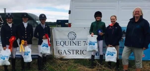 Equine 74 at top eventing competition...